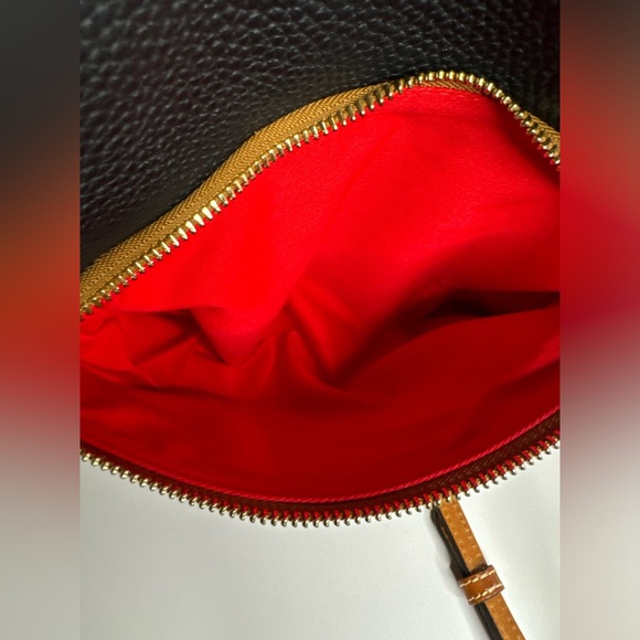 Dooney & Bourke Black and Tan Crossbody Bag - Picture 14 of 15